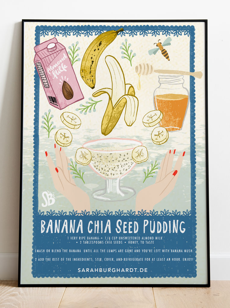 Banana Chia Seed Pudding